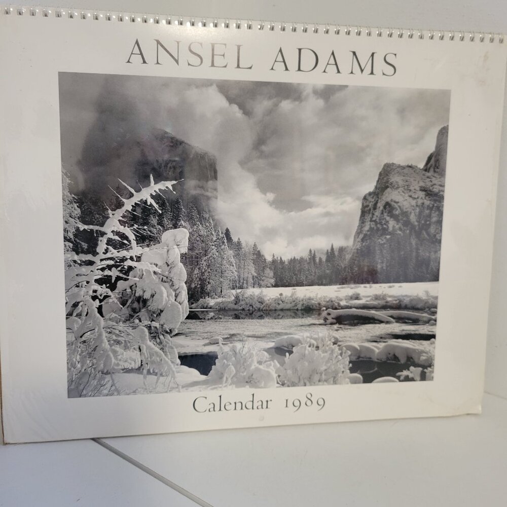 Unopened Sealed 1989 Ansel Adam's Wall Calandar
